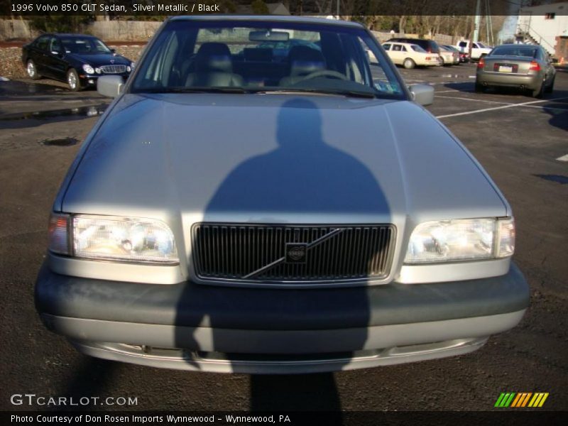 Silver Metallic / Black 1996 Volvo 850 GLT Sedan