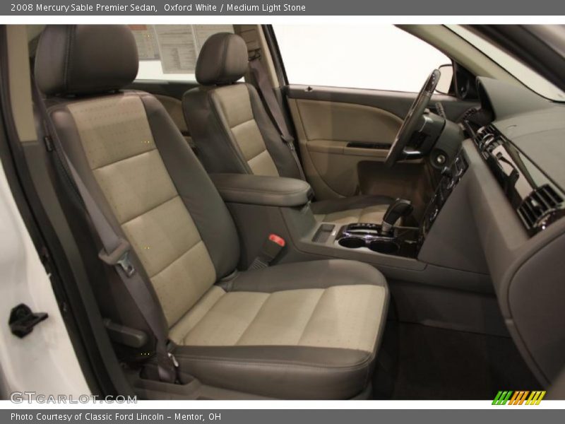 Oxford White / Medium Light Stone 2008 Mercury Sable Premier Sedan