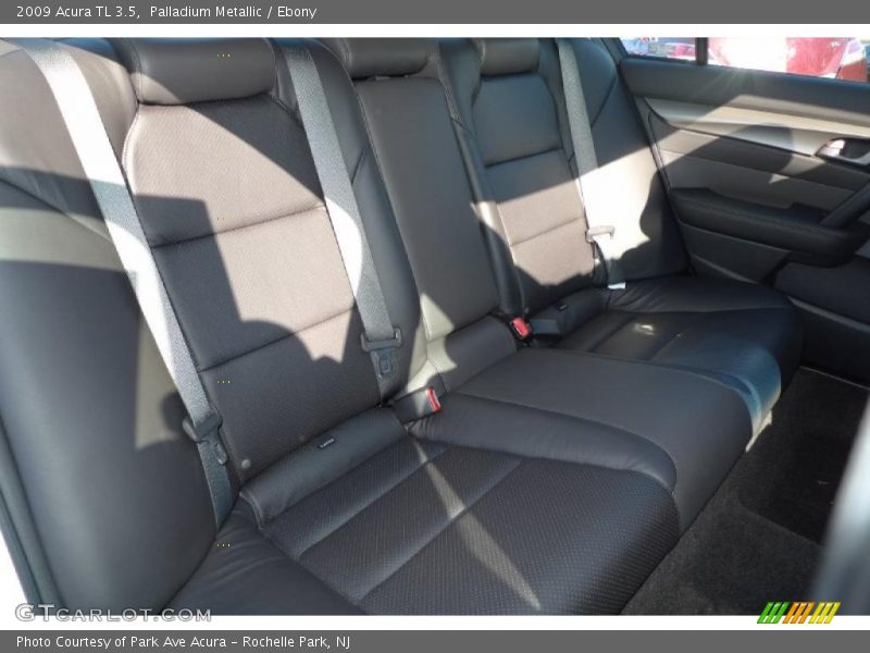 Palladium Metallic / Ebony 2009 Acura TL 3.5