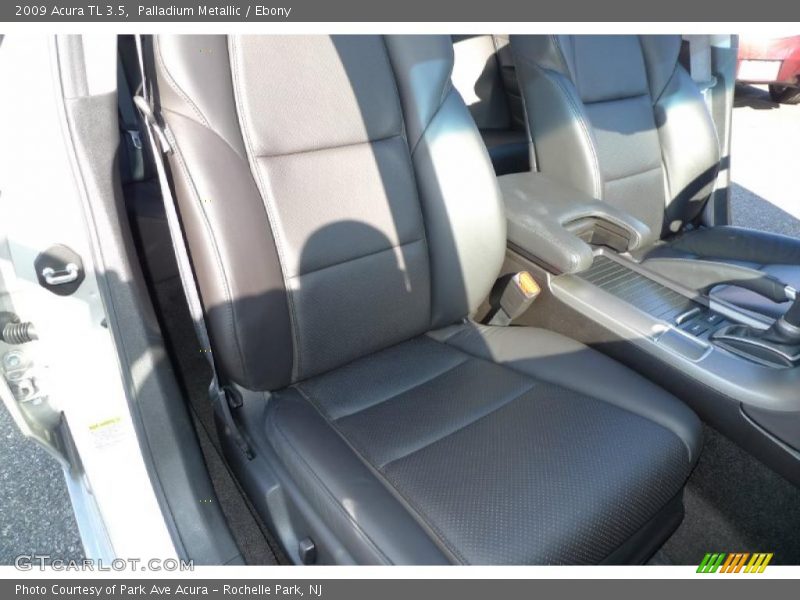 Palladium Metallic / Ebony 2009 Acura TL 3.5
