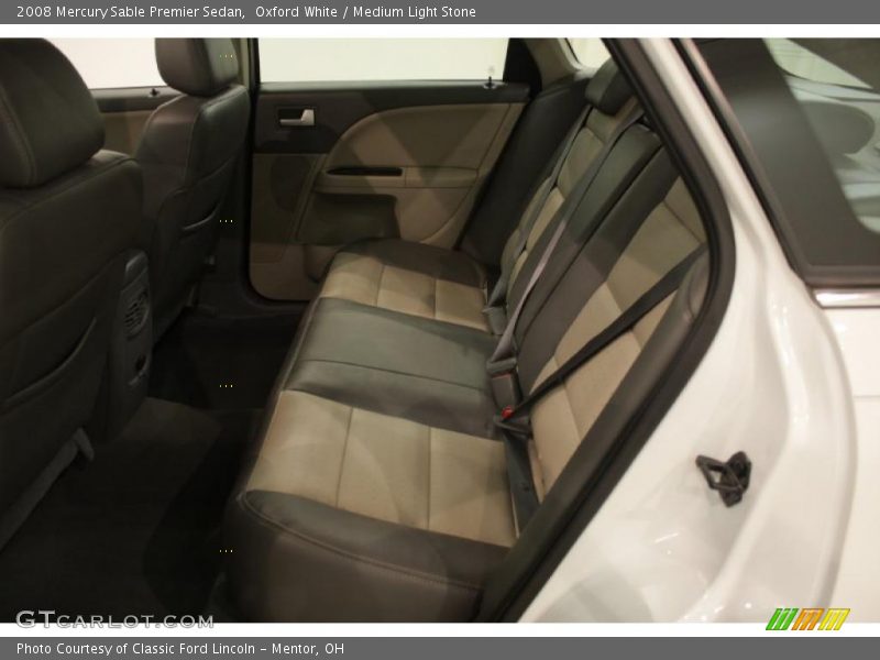 Oxford White / Medium Light Stone 2008 Mercury Sable Premier Sedan