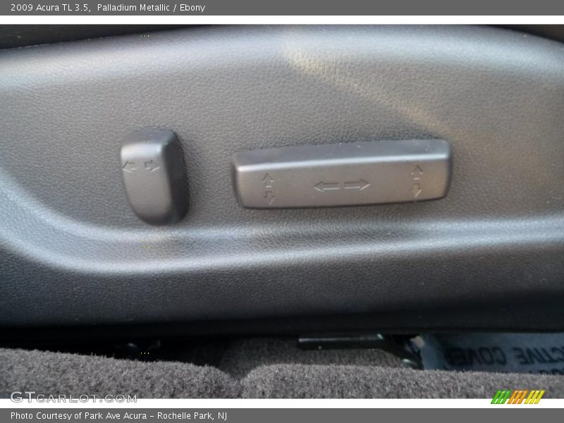 Palladium Metallic / Ebony 2009 Acura TL 3.5