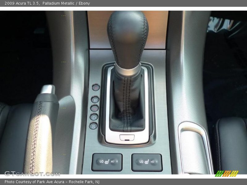 Palladium Metallic / Ebony 2009 Acura TL 3.5