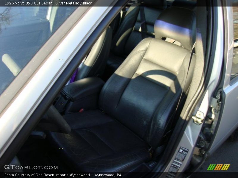 Silver Metallic / Black 1996 Volvo 850 GLT Sedan