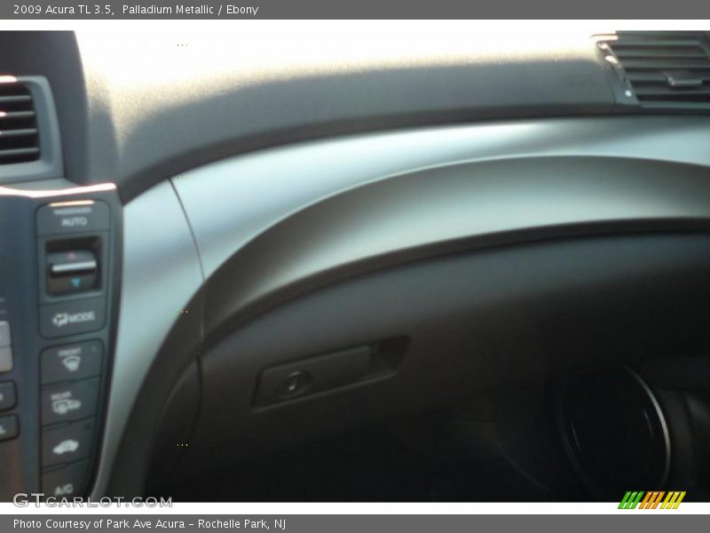 Palladium Metallic / Ebony 2009 Acura TL 3.5