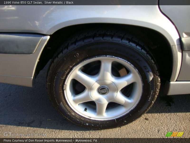 Silver Metallic / Black 1996 Volvo 850 GLT Sedan