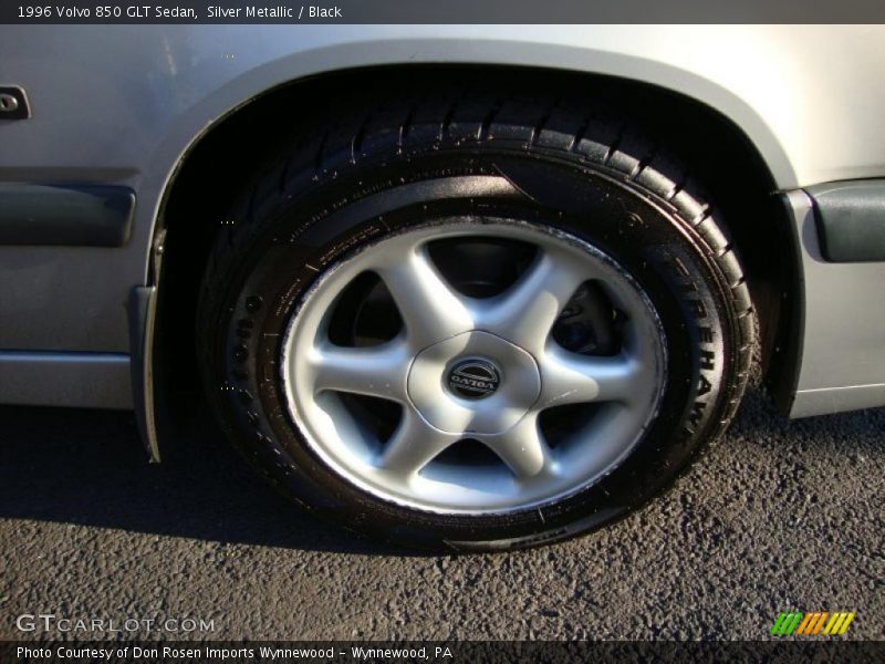 Silver Metallic / Black 1996 Volvo 850 GLT Sedan