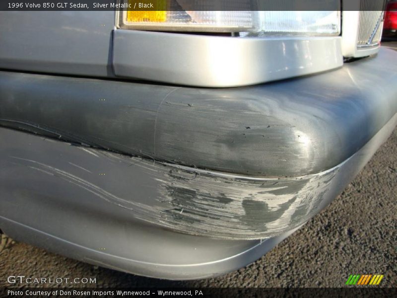 Silver Metallic / Black 1996 Volvo 850 GLT Sedan