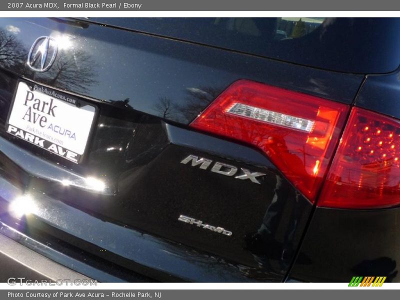 Formal Black Pearl / Ebony 2007 Acura MDX