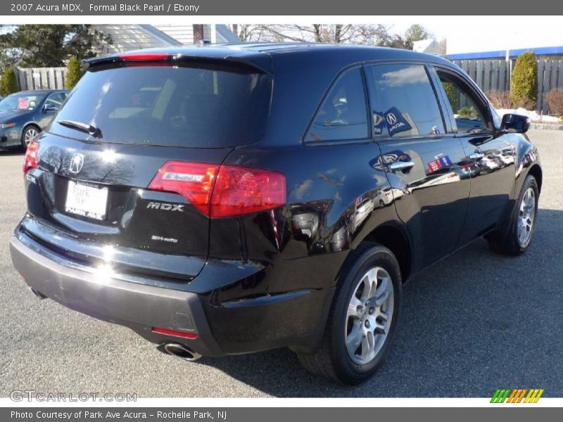 Formal Black Pearl / Ebony 2007 Acura MDX