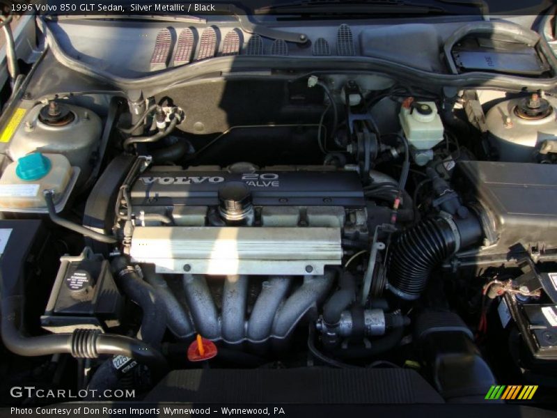 Silver Metallic / Black 1996 Volvo 850 GLT Sedan