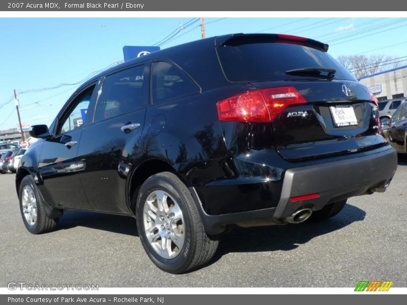 Formal Black Pearl / Ebony 2007 Acura MDX