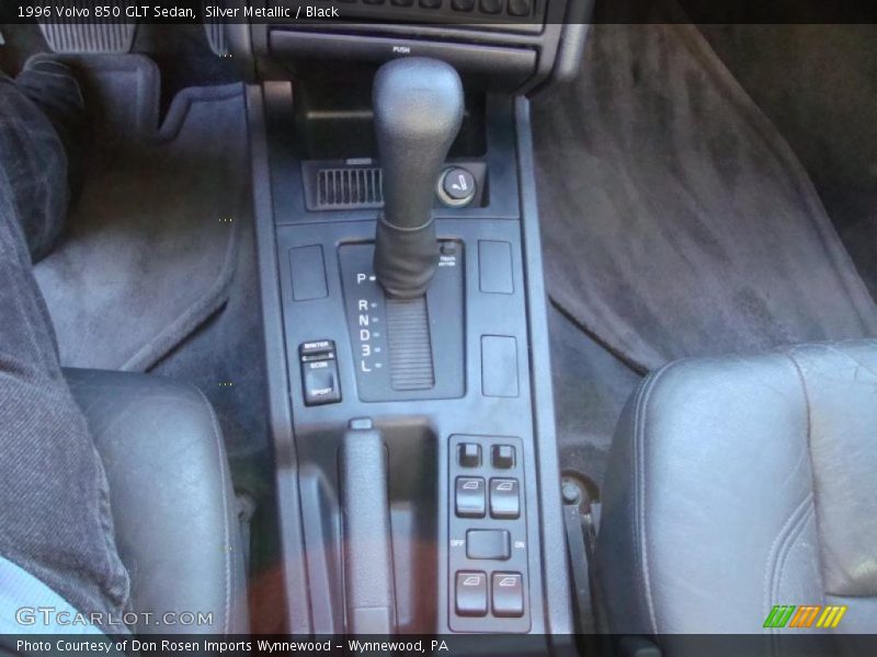 Silver Metallic / Black 1996 Volvo 850 GLT Sedan