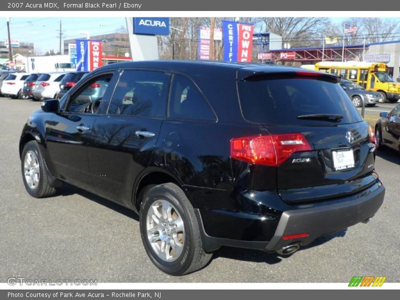 Formal Black Pearl / Ebony 2007 Acura MDX