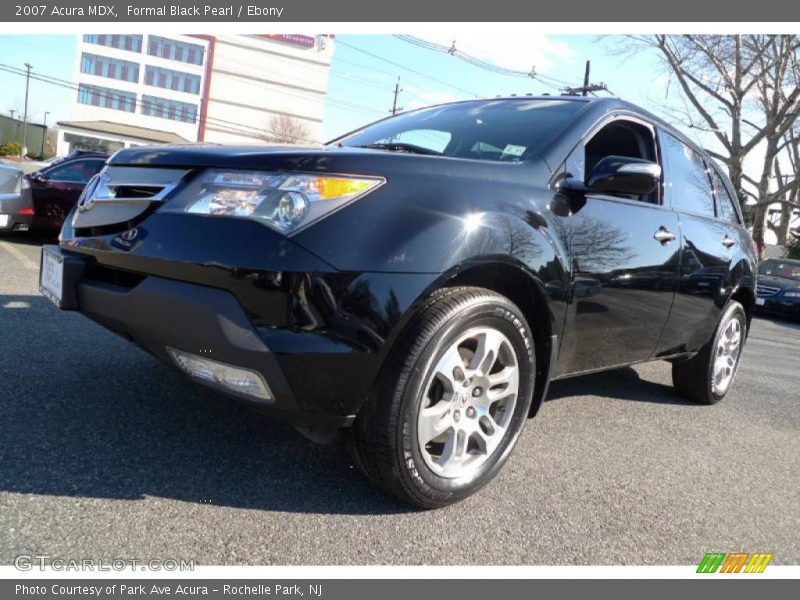 Formal Black Pearl / Ebony 2007 Acura MDX