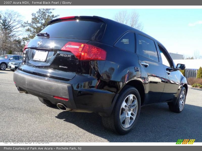 Formal Black Pearl / Ebony 2007 Acura MDX