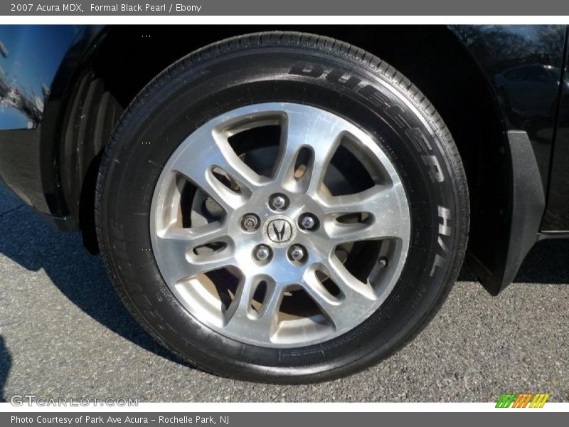Formal Black Pearl / Ebony 2007 Acura MDX