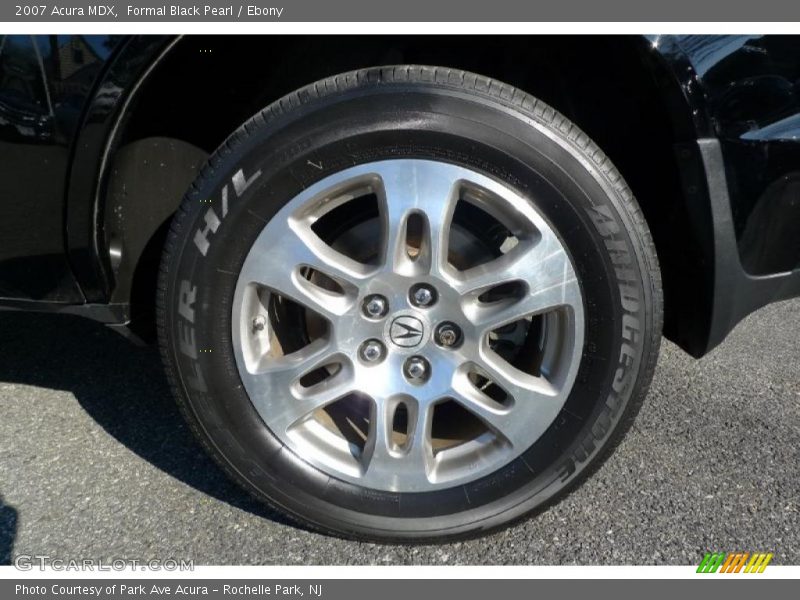 Formal Black Pearl / Ebony 2007 Acura MDX
