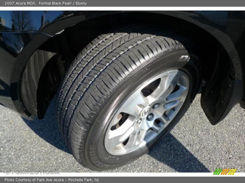 Formal Black Pearl / Ebony 2007 Acura MDX