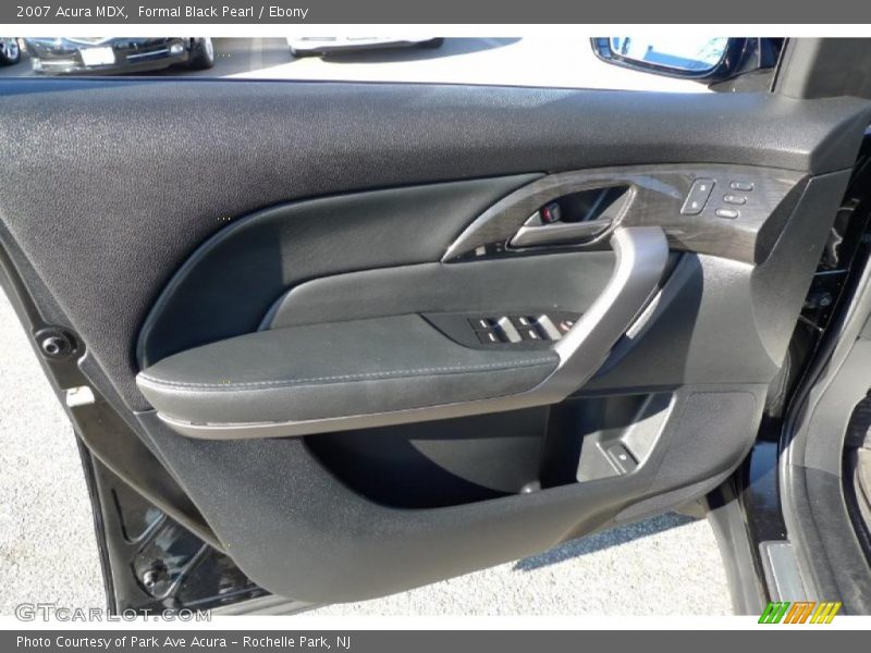 Formal Black Pearl / Ebony 2007 Acura MDX