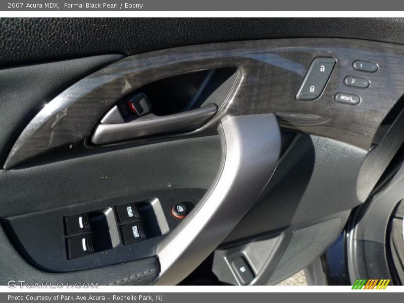 Formal Black Pearl / Ebony 2007 Acura MDX