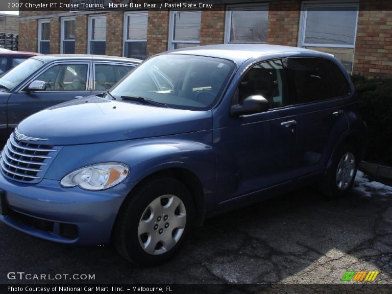 Marine Blue Pearl / Pastel Slate Gray 2007 Chrysler PT Cruiser Touring