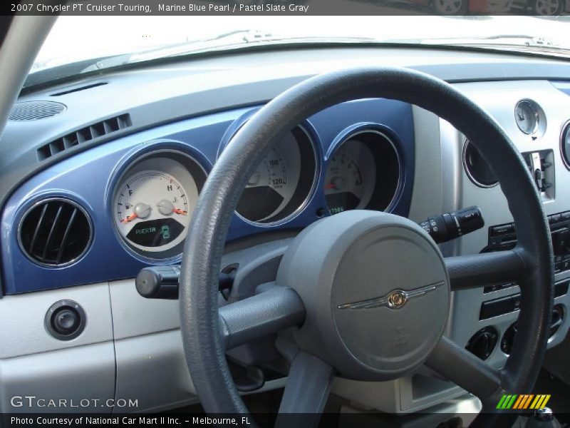Marine Blue Pearl / Pastel Slate Gray 2007 Chrysler PT Cruiser Touring