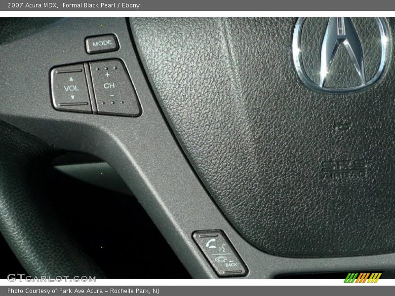 Formal Black Pearl / Ebony 2007 Acura MDX