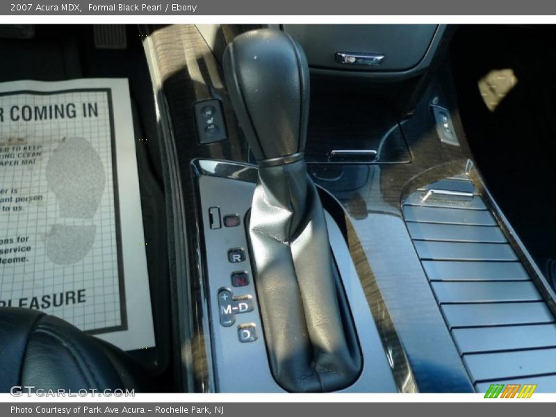 Formal Black Pearl / Ebony 2007 Acura MDX