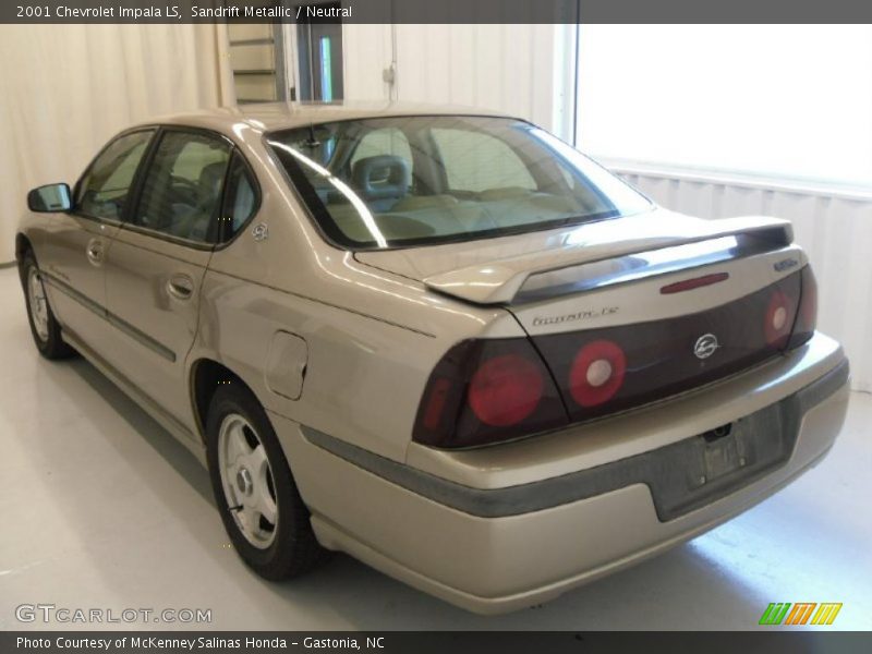 Sandrift Metallic / Neutral 2001 Chevrolet Impala LS