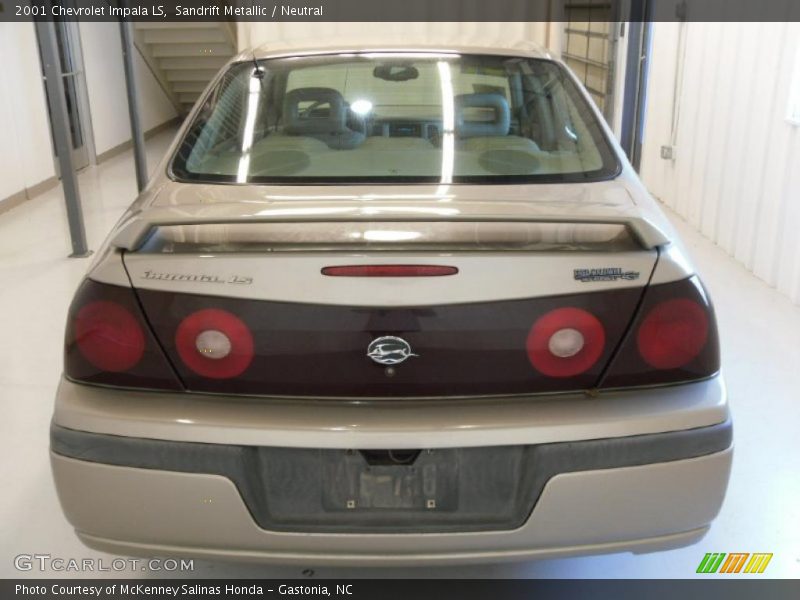 Sandrift Metallic / Neutral 2001 Chevrolet Impala LS