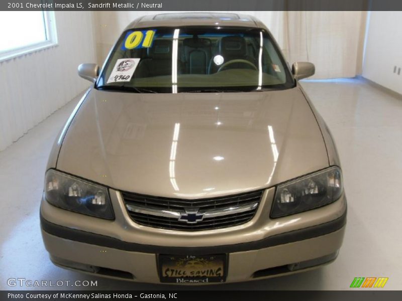 Sandrift Metallic / Neutral 2001 Chevrolet Impala LS