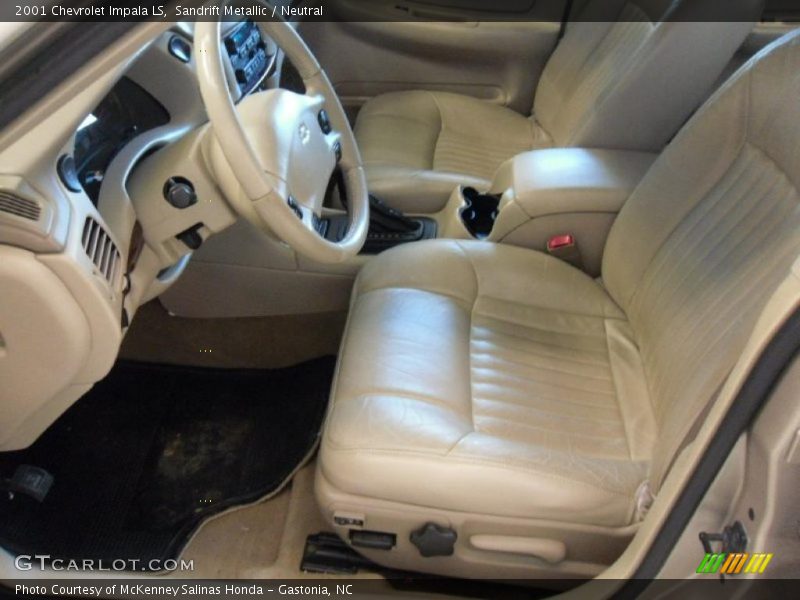 Sandrift Metallic / Neutral 2001 Chevrolet Impala LS