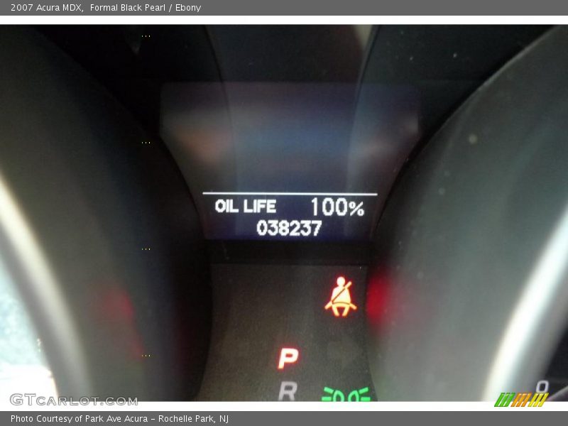 Formal Black Pearl / Ebony 2007 Acura MDX