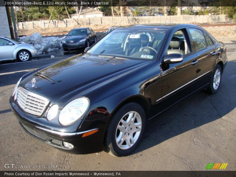 Black / Charcoal 2004 Mercedes-Benz E 320 4Matic Sedan