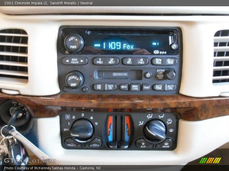 Sandrift Metallic / Neutral 2001 Chevrolet Impala LS