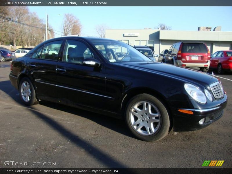 Black / Charcoal 2004 Mercedes-Benz E 320 4Matic Sedan