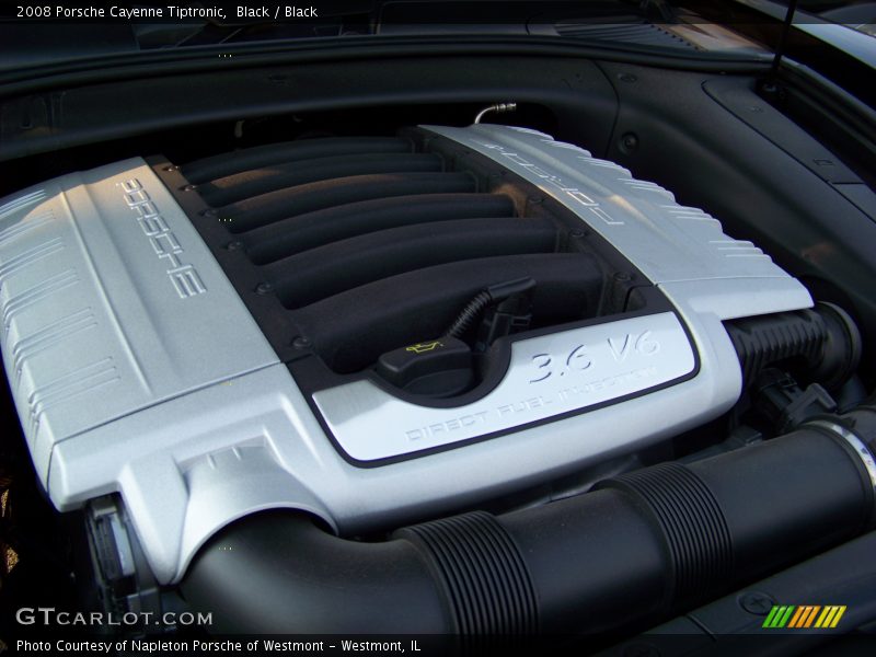 Black / Black 2008 Porsche Cayenne Tiptronic