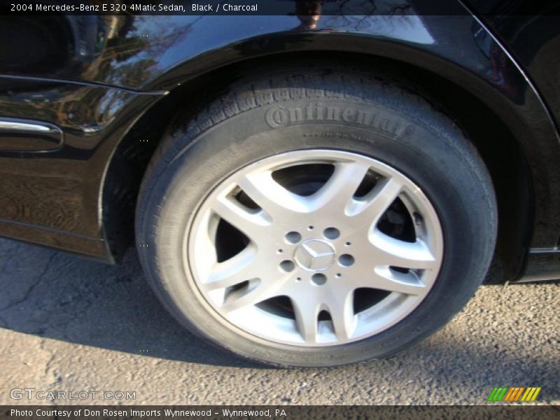 Black / Charcoal 2004 Mercedes-Benz E 320 4Matic Sedan