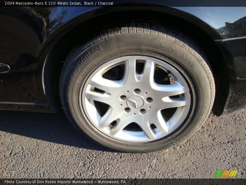 Black / Charcoal 2004 Mercedes-Benz E 320 4Matic Sedan