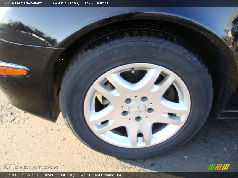 Black / Charcoal 2004 Mercedes-Benz E 320 4Matic Sedan