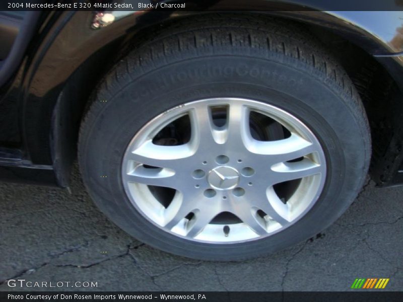 Black / Charcoal 2004 Mercedes-Benz E 320 4Matic Sedan