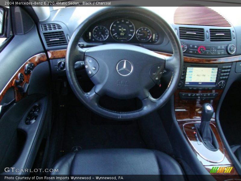 Black / Charcoal 2004 Mercedes-Benz E 320 4Matic Sedan