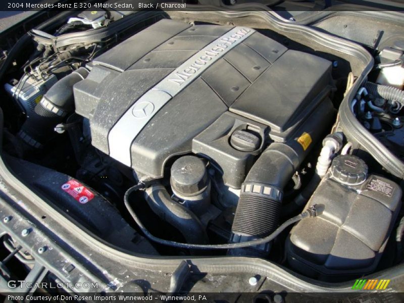 Black / Charcoal 2004 Mercedes-Benz E 320 4Matic Sedan