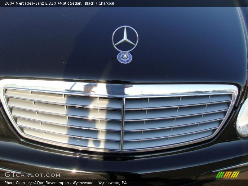 Black / Charcoal 2004 Mercedes-Benz E 320 4Matic Sedan