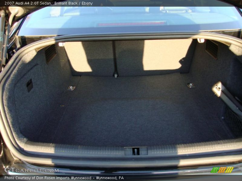 Brilliant Black / Ebony 2007 Audi A4 2.0T Sedan