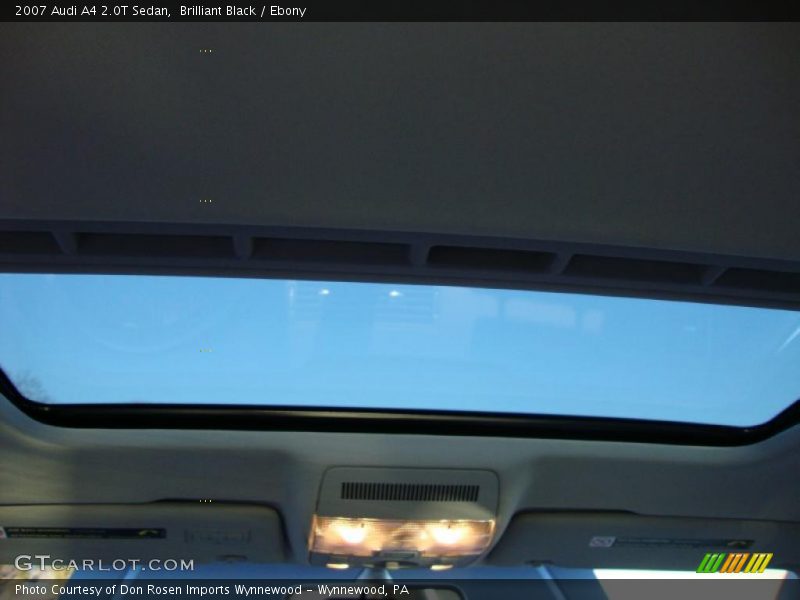 Brilliant Black / Ebony 2007 Audi A4 2.0T Sedan