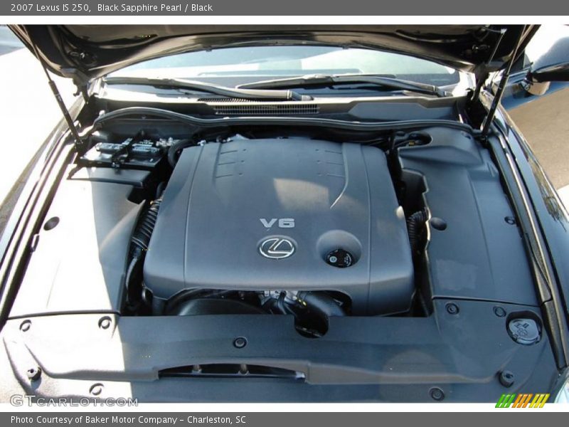 Black Sapphire Pearl / Black 2007 Lexus IS 250