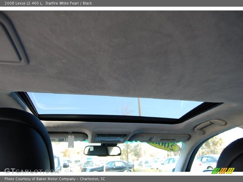 Starfire White Pearl / Black 2008 Lexus LS 460 L