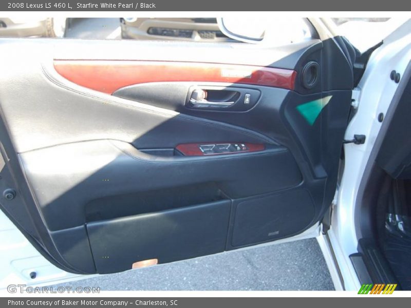 Starfire White Pearl / Black 2008 Lexus LS 460 L